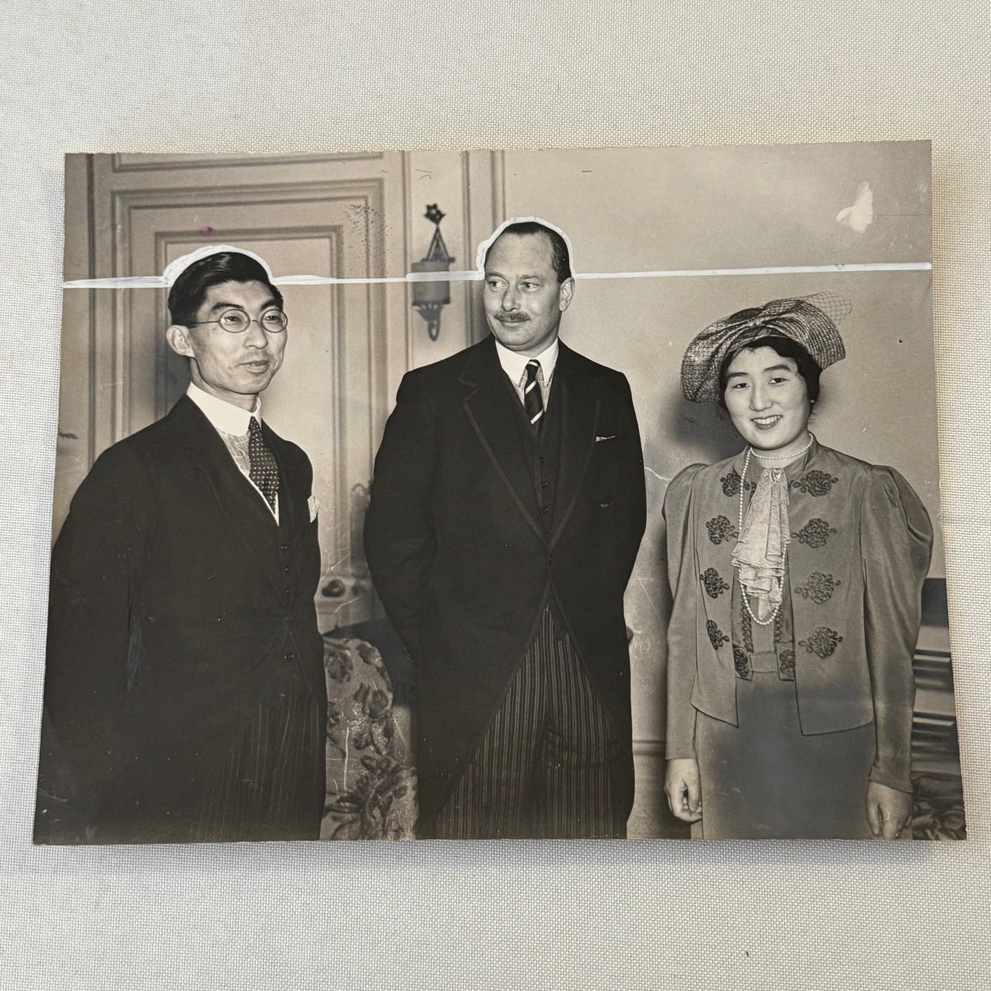 Prince Chichibu Japan Wife Duke of Gloucester UK Press Photo Photograph 1937