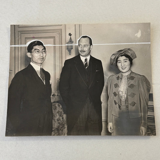 Prince Chichibu Japan Wife Duke of Gloucester UK Press Photo Photograph 1937