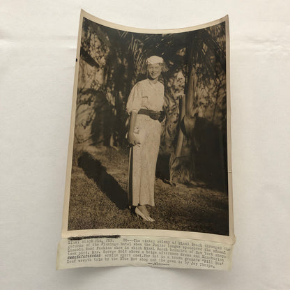 Press Photo Photograph Miami Beach Fashion Show Underwood and Underwood