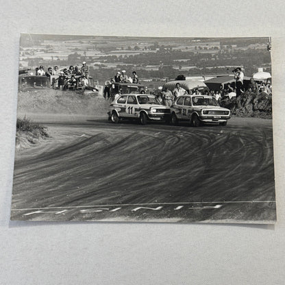 Vintage Rally Racing Photo Photograph Print DPPI Fiat 127 Cars