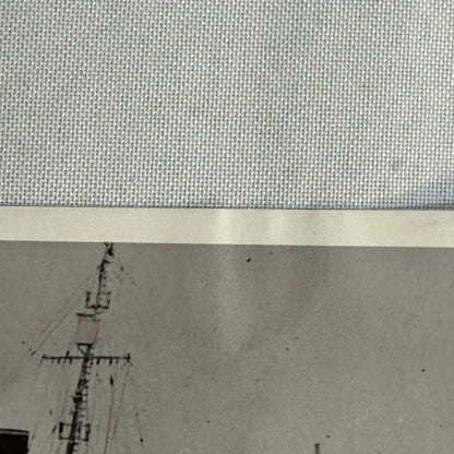 Royal Canadian Navy HMS Hesperus Ship Photo Vintage Military Photograph