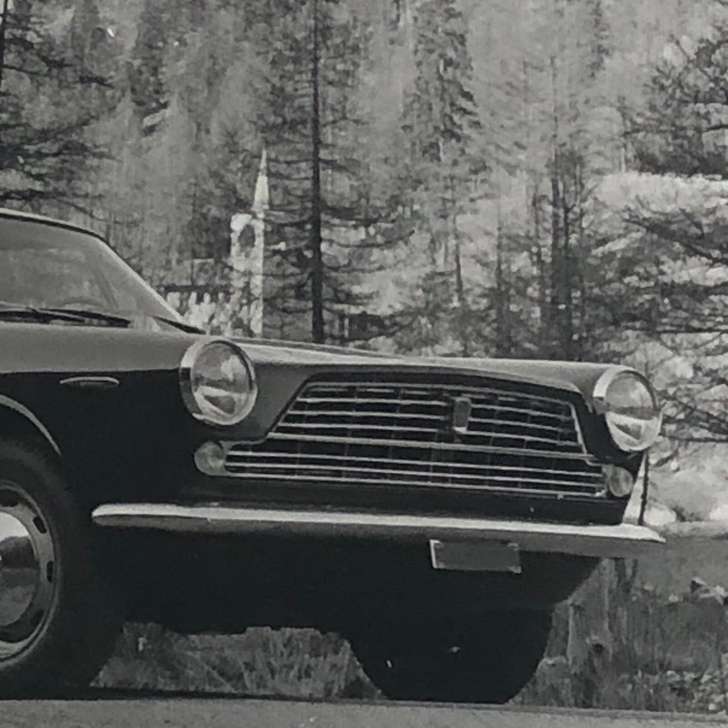 Fiat 2300 S Coupe Factory Press Photo Photograph Fiat 2300S