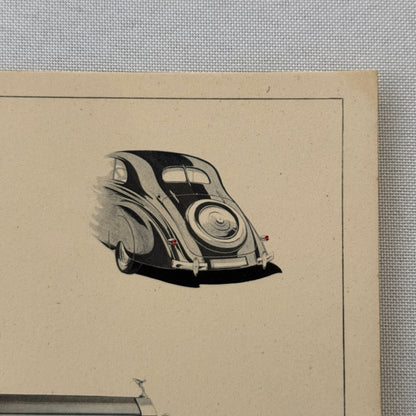 Erdmann & Rossi Coachbuilder Carrosserie Rolls Royce Design Print