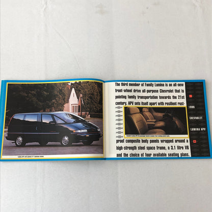 1990 Chevrolet Sales Brochure Lumina APV Van Corsica Celebrity Wagon Caprice +