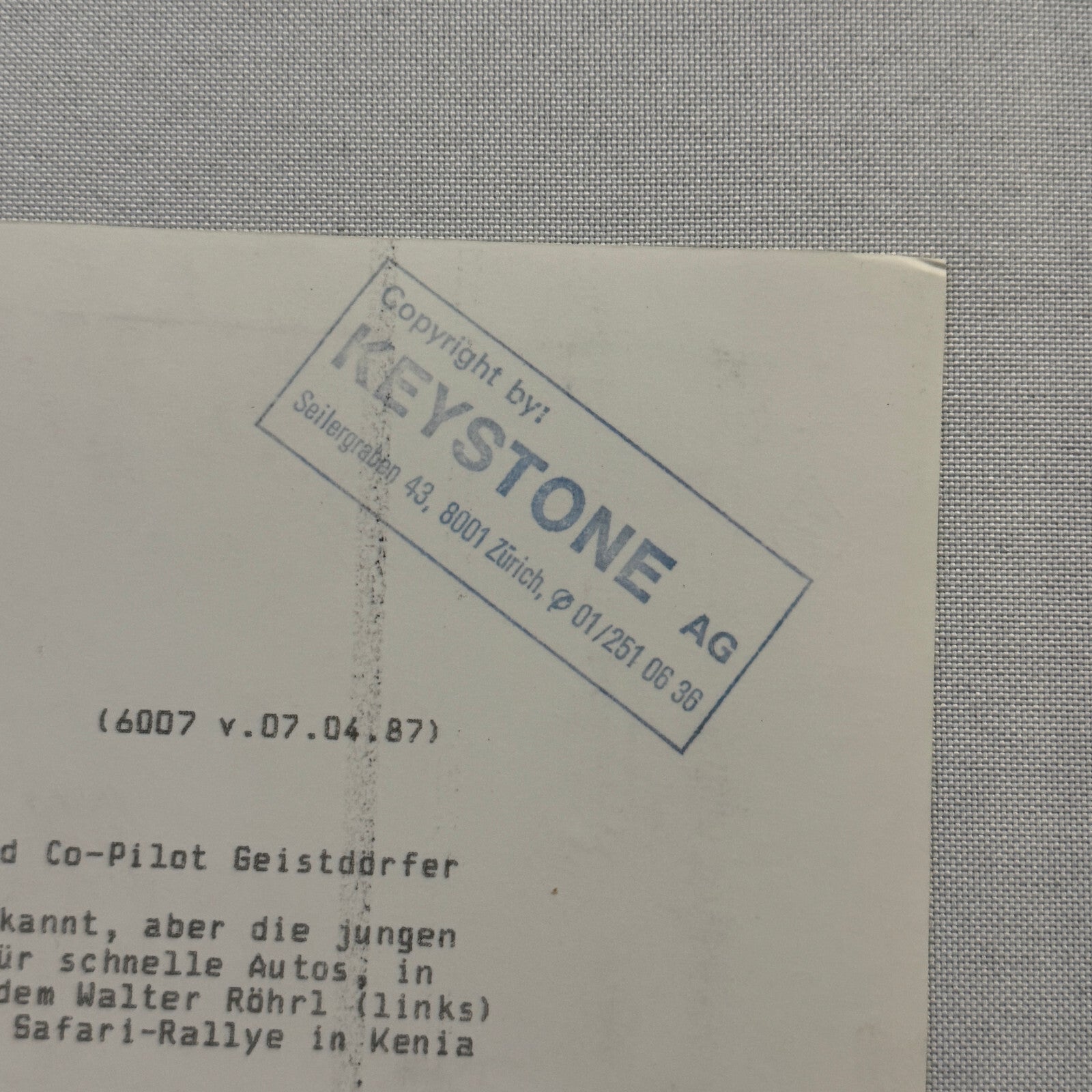 Audi 200 Quattro Safari Rallye Rally Kenya Masai Tribe Press Photo Photograph