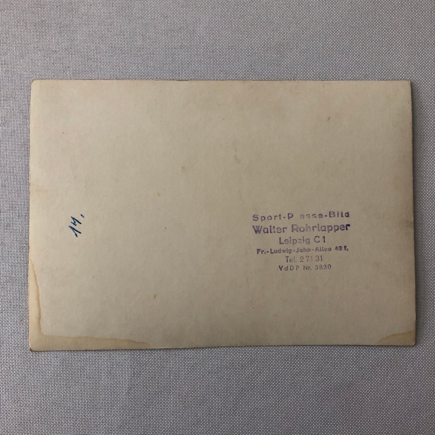 Vintage Motorcycle Racing Photo Photograph Print Germany