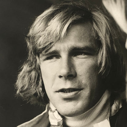 James Hunt Grand Prix Formula One F1 Racing Driver Portrait Photo Photograph