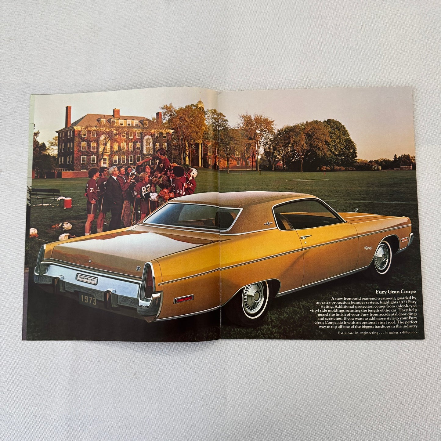 1973 Plymouth Fury Sales Brochure Catalog Gran Fury Coupe Sedan Fury III II I