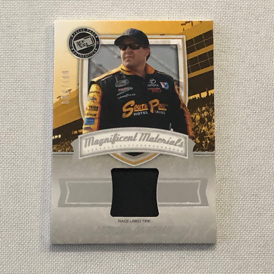 2011 Press Pass Fanfare Brendan Gaughan Race Used Tire Relic Nascar Card /199