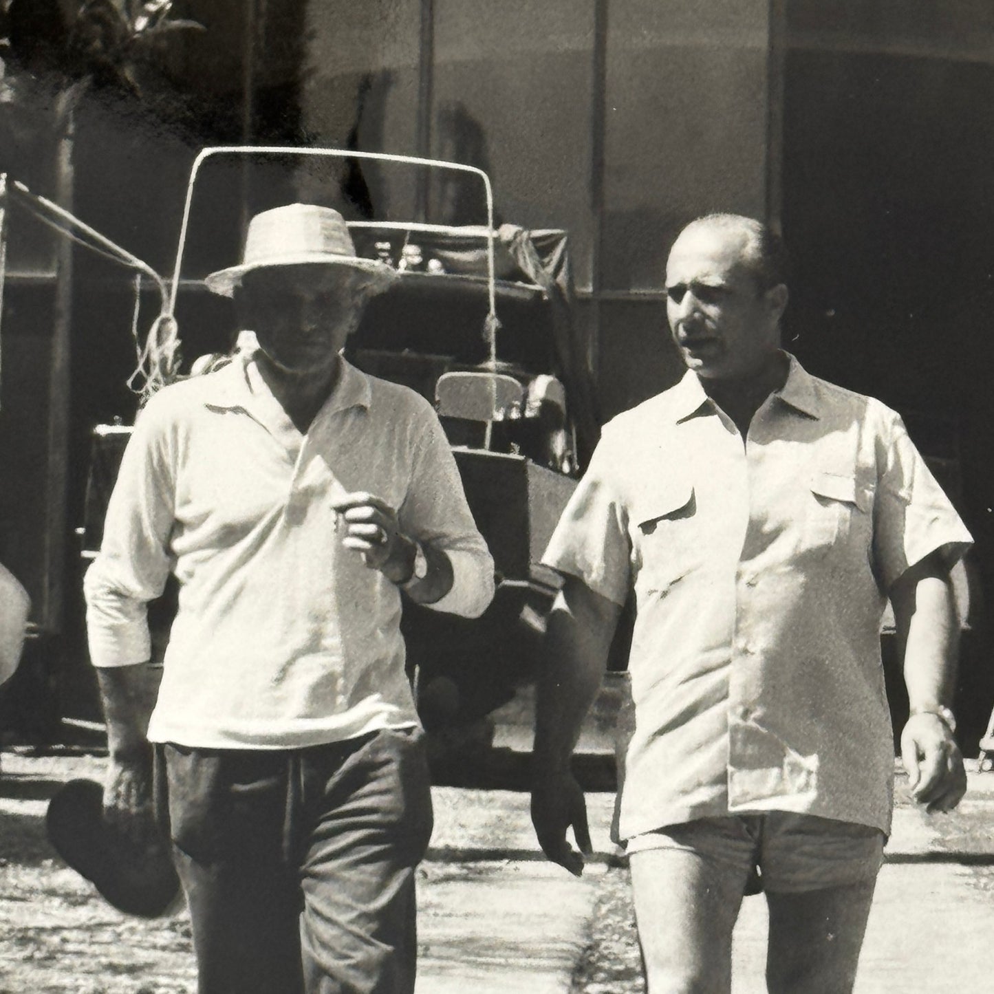 Juan Manuel Fangio Retirement Vacation Holiday Italian Press Photo F1 Racing