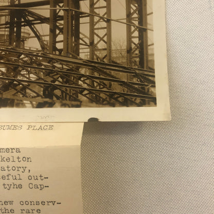 Press Photo Photograph Washington Capitol Building Construction Botanical Garden