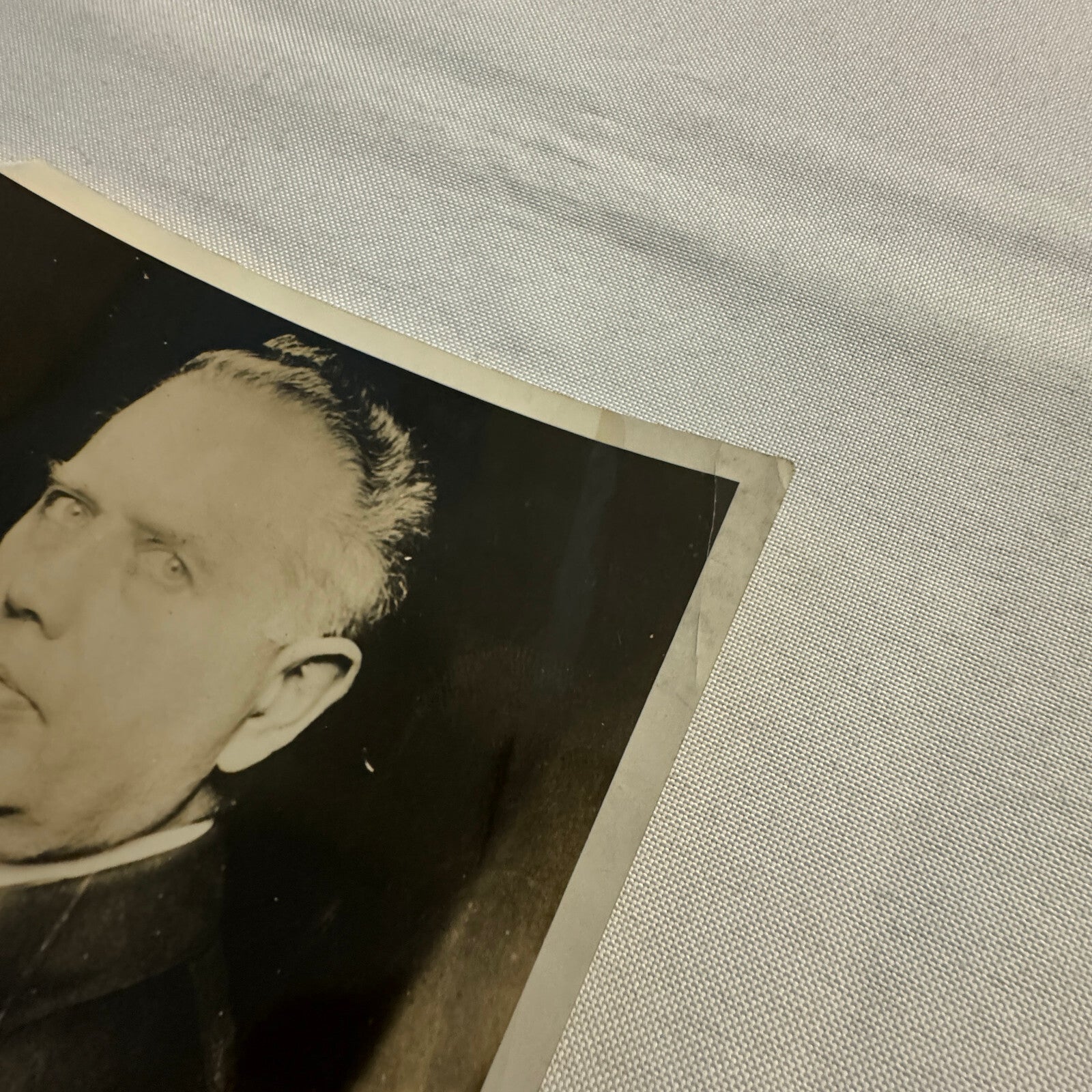 League of Nations Conference President Portrait Dr Braune Press Photo Photograph
