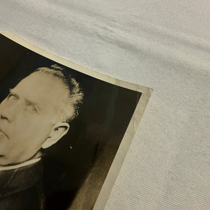 League of Nations Conference President Portrait Dr Braune Press Photo Photograph