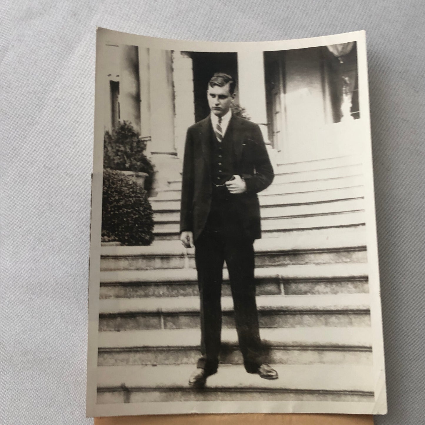 Press Photo Photograph Society Wedding John Jacob Astor 3rd Ellen French 1934