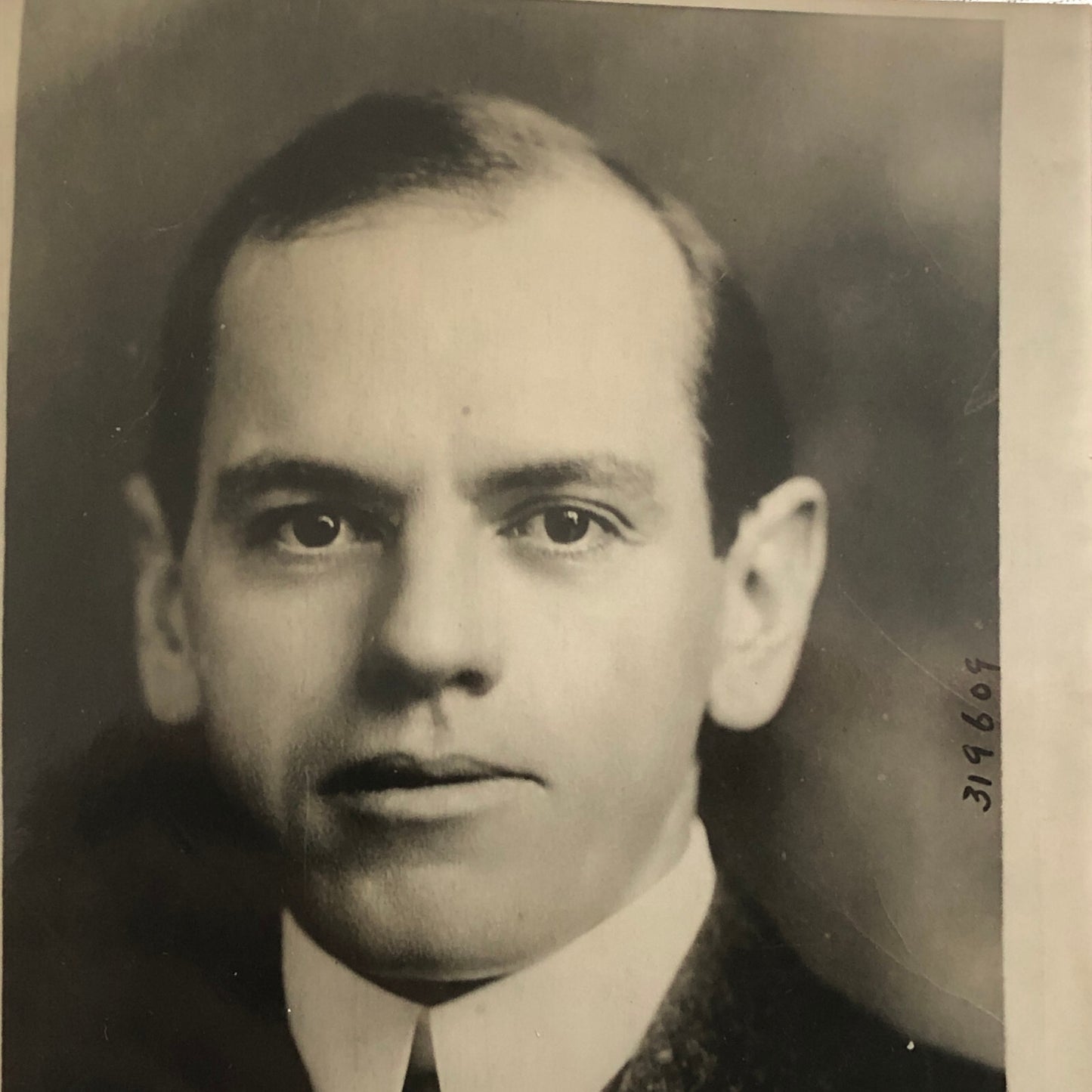 Press Photo Photograph Bethlehem Steel Company President Portrait Eugene G Grace
