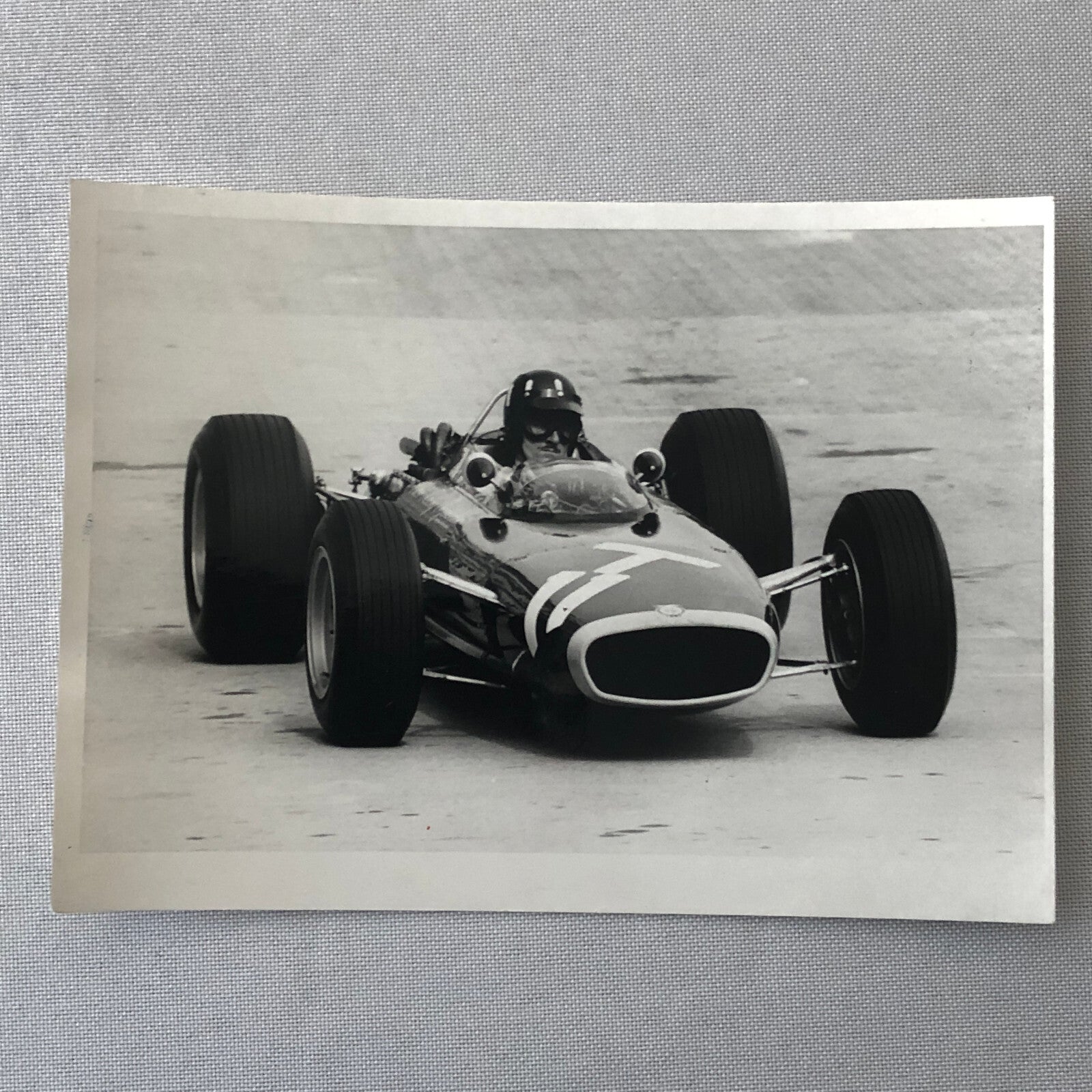 Vintage Racing Car Press Photo Photograph BRM Car Monaco Grand Prix 1966