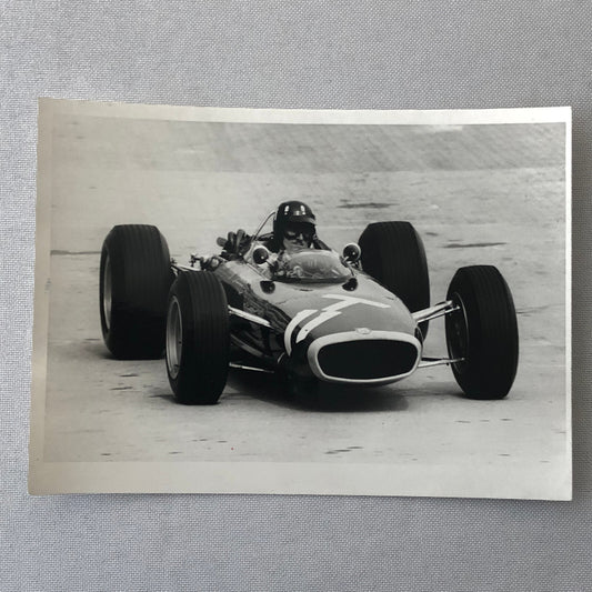 Vintage Racing Car Press Photo Photograph BRM Car Monaco Grand Prix 1966