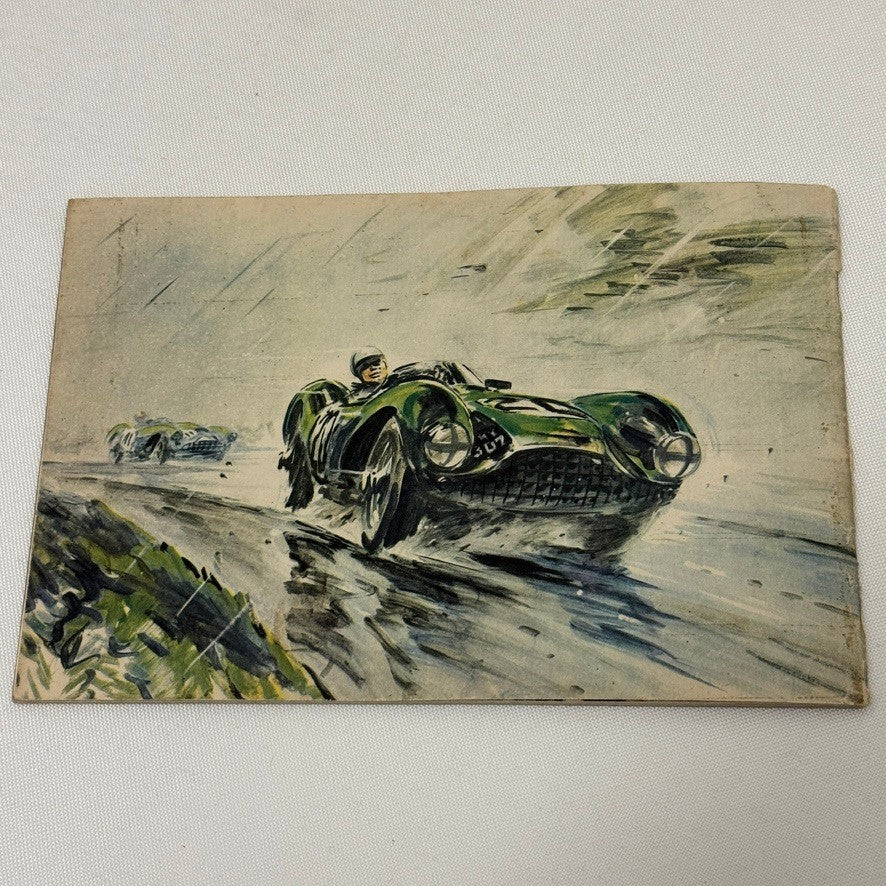 1954 Castrol Racing Achievements Brochure Alfa Romeo Aston Martin Austin Healey