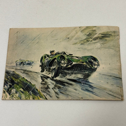 1954 Castrol Racing Achievements Brochure Alfa Romeo Aston Martin Austin Healey