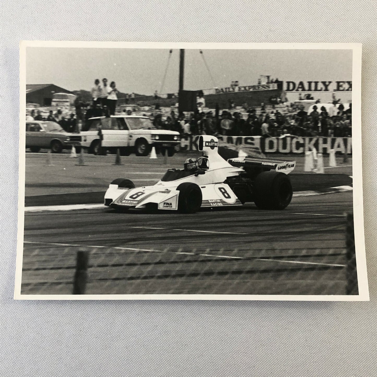 Vintage Racing Car Photo Photograph - 1975 Brabham BT44B Martini Racing Livery