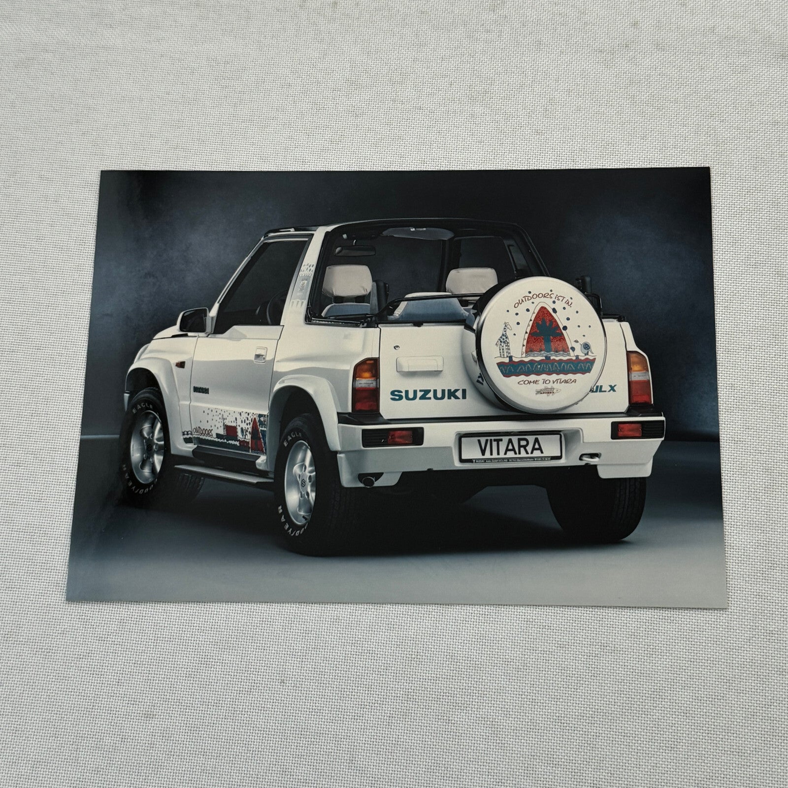 1995 Suzuki Vitara Press Kit German Text European Market Brochure Photos