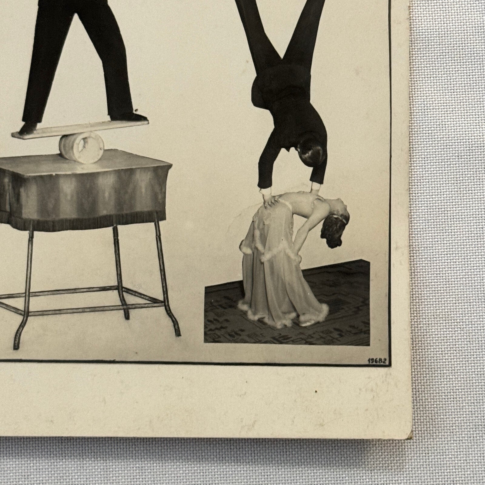 Vintage Circus Performer Act Photo Photograph The Juvelys Juggling Acrobats