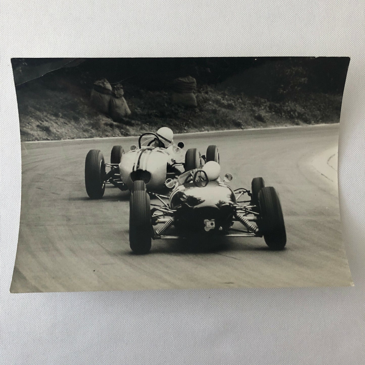 Vintage Grand Prix Racing Car Photo Photograph Print 