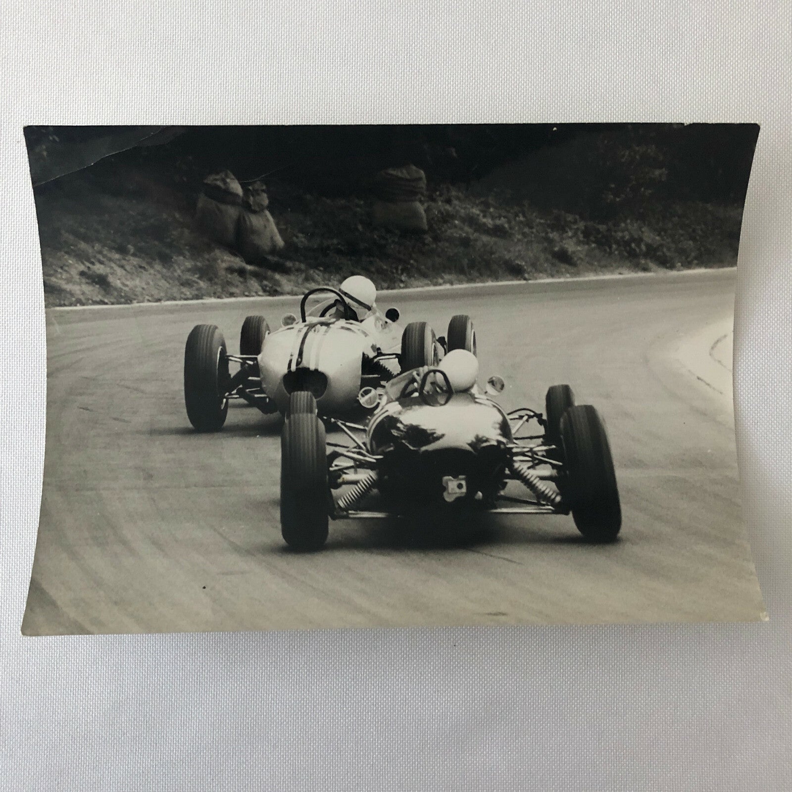 Vintage Grand Prix Racing Car Photo Photograph Print 