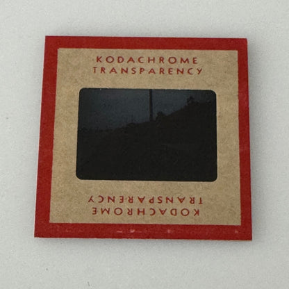 35mm Slide Vintage Image California Highway Construction Truck Trucks