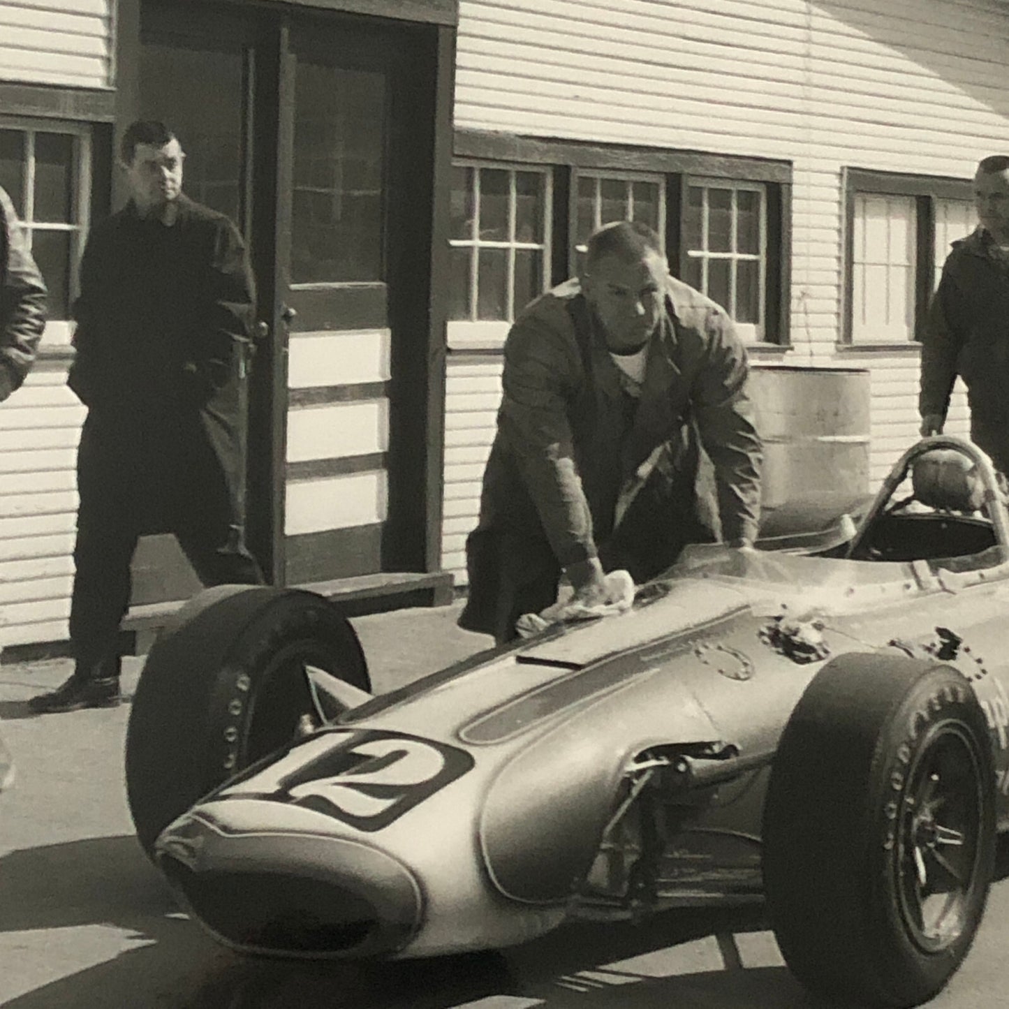 Roger McCluskey Indianapolis 500 Indy 500 Racing Photo Photograph Eagle Goodyear