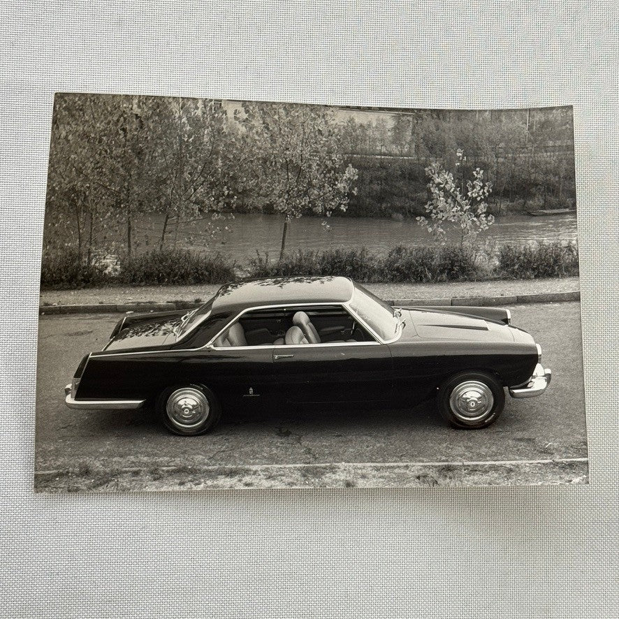 1957 Lancia Flaminia Coupe Florida II Pininfarina Factory Photo Photograph Print