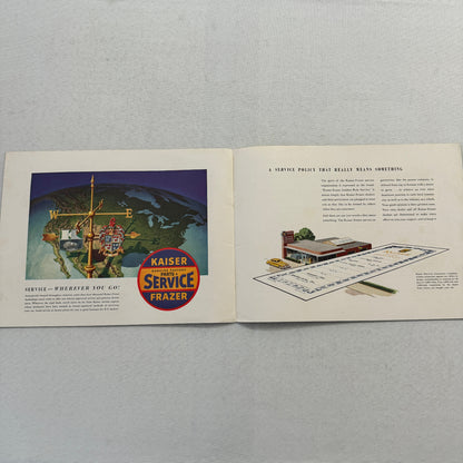 1949 Kaiser Car Sales Brochure Catalog Vintage Virginian Deluxe Special