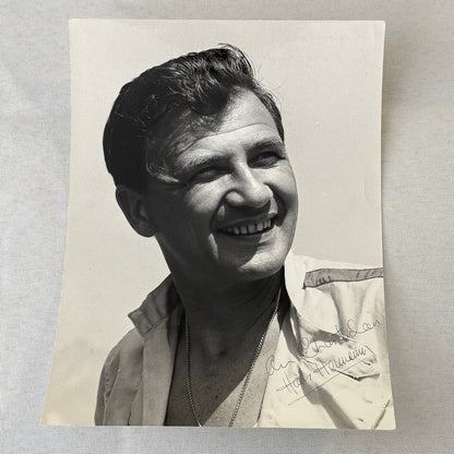 Vintage Racing Hans Hermann Driver Photo Photograph Print