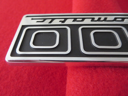 Ferrari 400 Automatic Badge Emblem Script Logo - Authentic Factory Original 