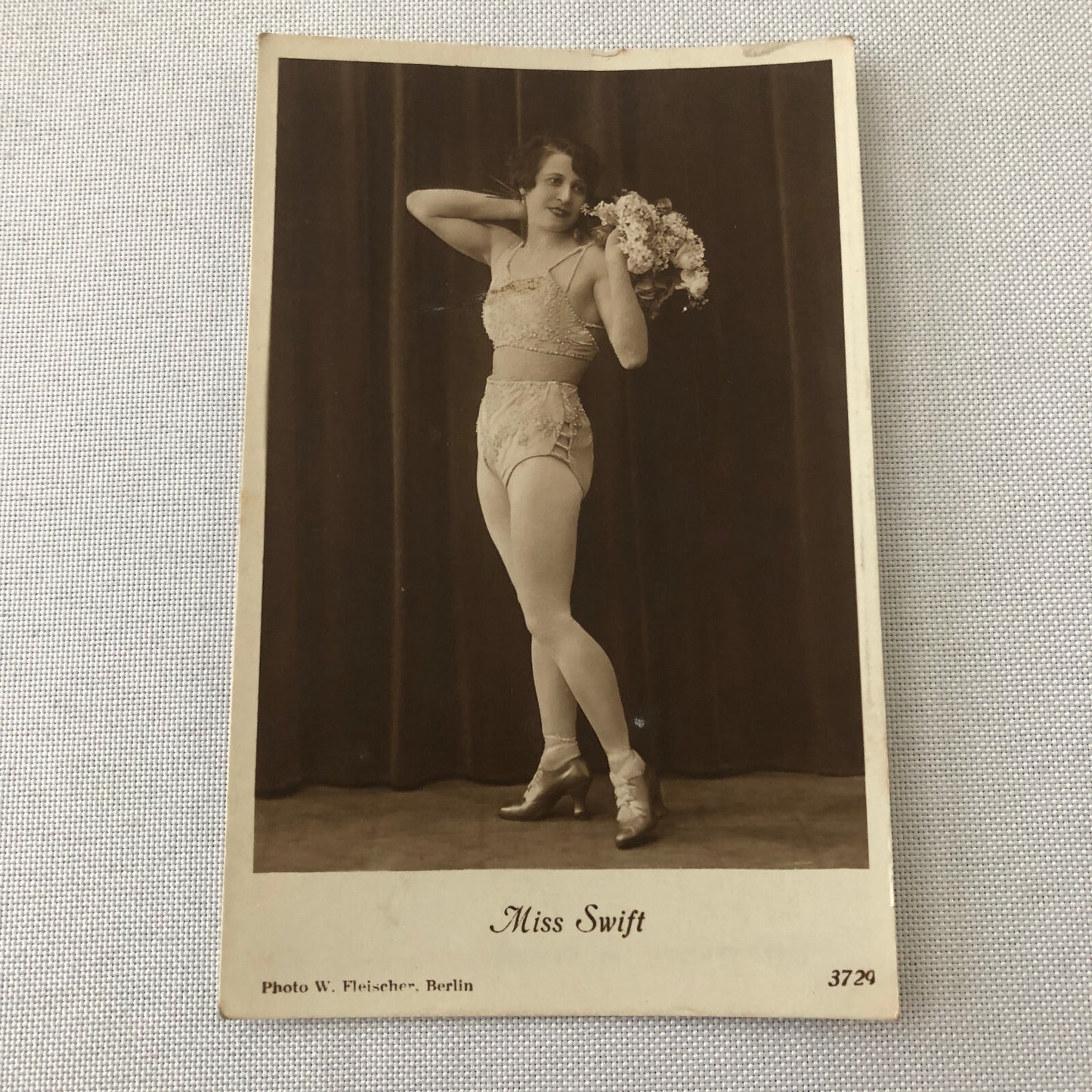Circus Performer Trapeze Artist Acrobat Performer Miss Swift Photo Photograph