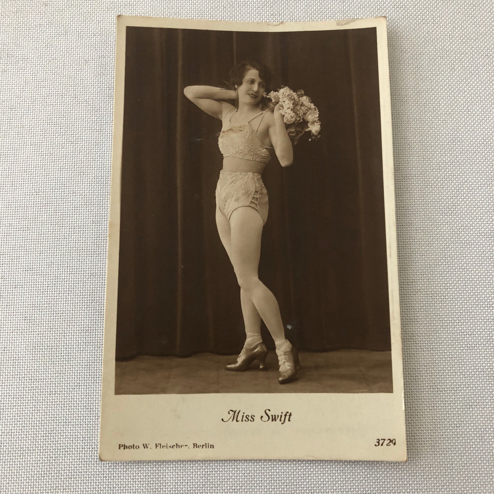 Circus Performer Trapeze Artist Acrobat Performer Miss Swift Photo Photograph