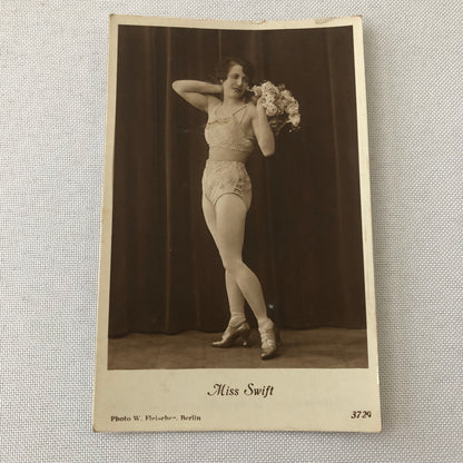 Circus Performer Trapeze Artist Acrobat Performer Miss Swift Photo Photograph