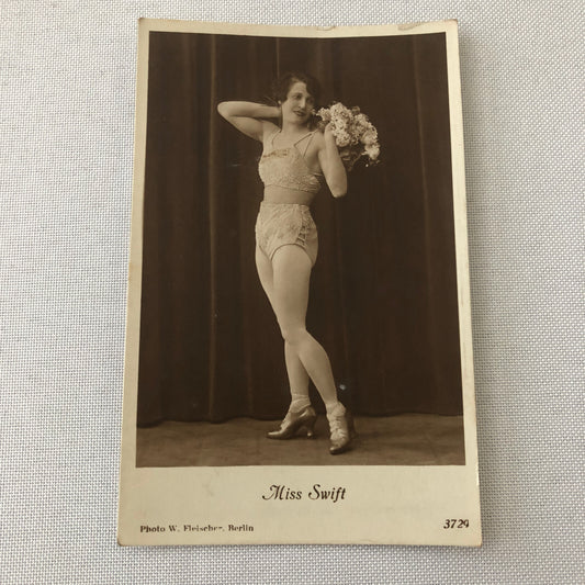 Circus Performer Trapeze Artist Acrobat Performer Miss Swift Photo Photograph