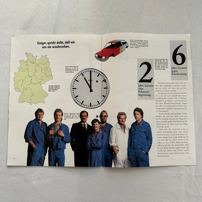 Lada Samara Car Sales Brochure Catalog Prospekt GERMAN Text