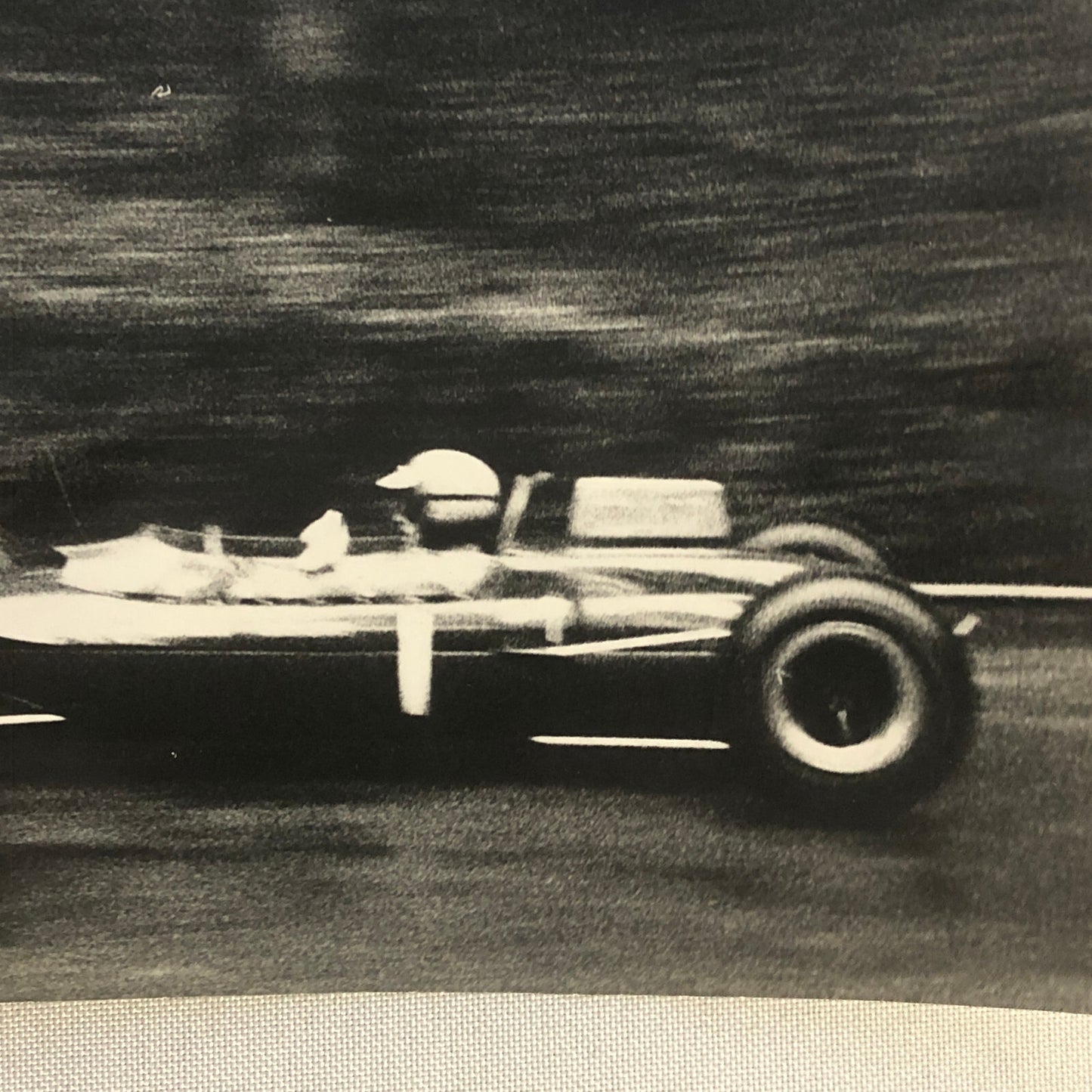 Vintage Racing Car Photo Photograph Print - Tag AL17313