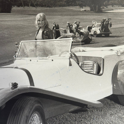 Vintage Kit Car Photo Neoclassic Volkswagen Beetle Based Photograph Mercedes