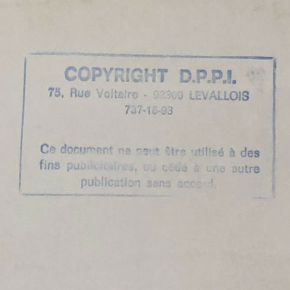 Vintage Rally Racing Photo Photograph 1974 Rallye du Bandama Peugeot Car 