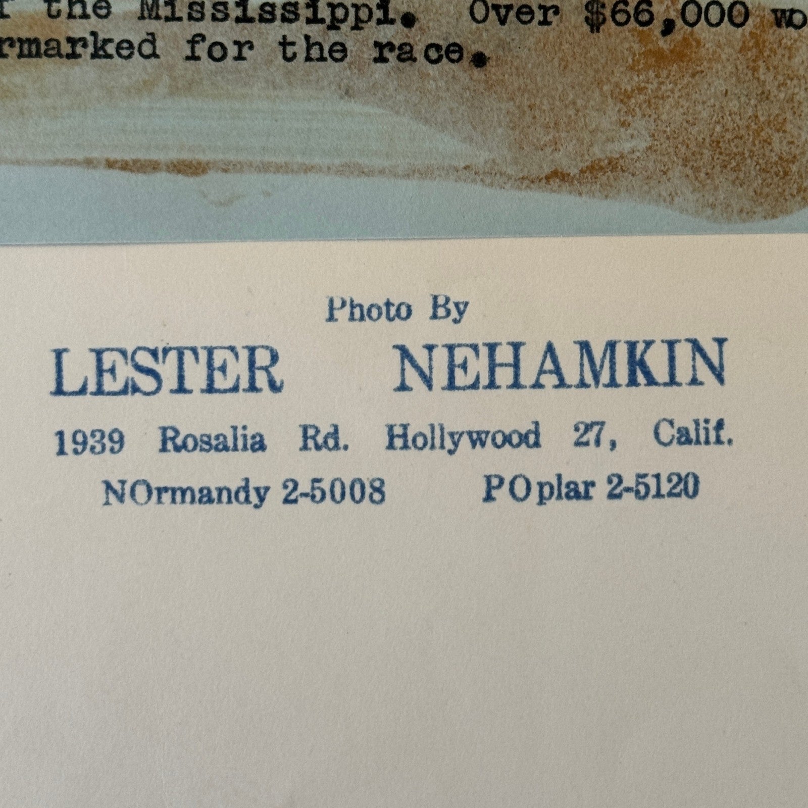 Vintage NASCAR Racing Driver Photo Paul Goldsmith Motorsport Photograph Print