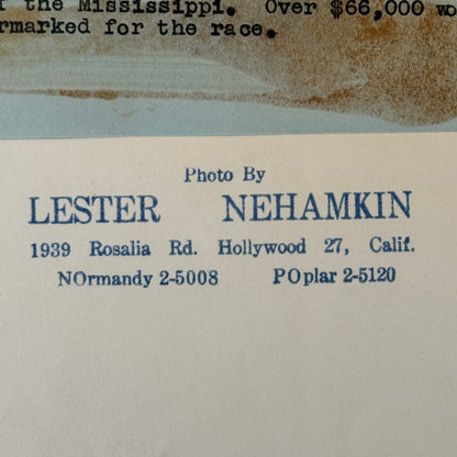 Vintage NASCAR Racing Driver Photo Paul Goldsmith Motorsport Photograph Print