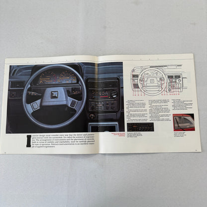 1988 Ford Festiva Car Sales Brochure Catalog Advertising