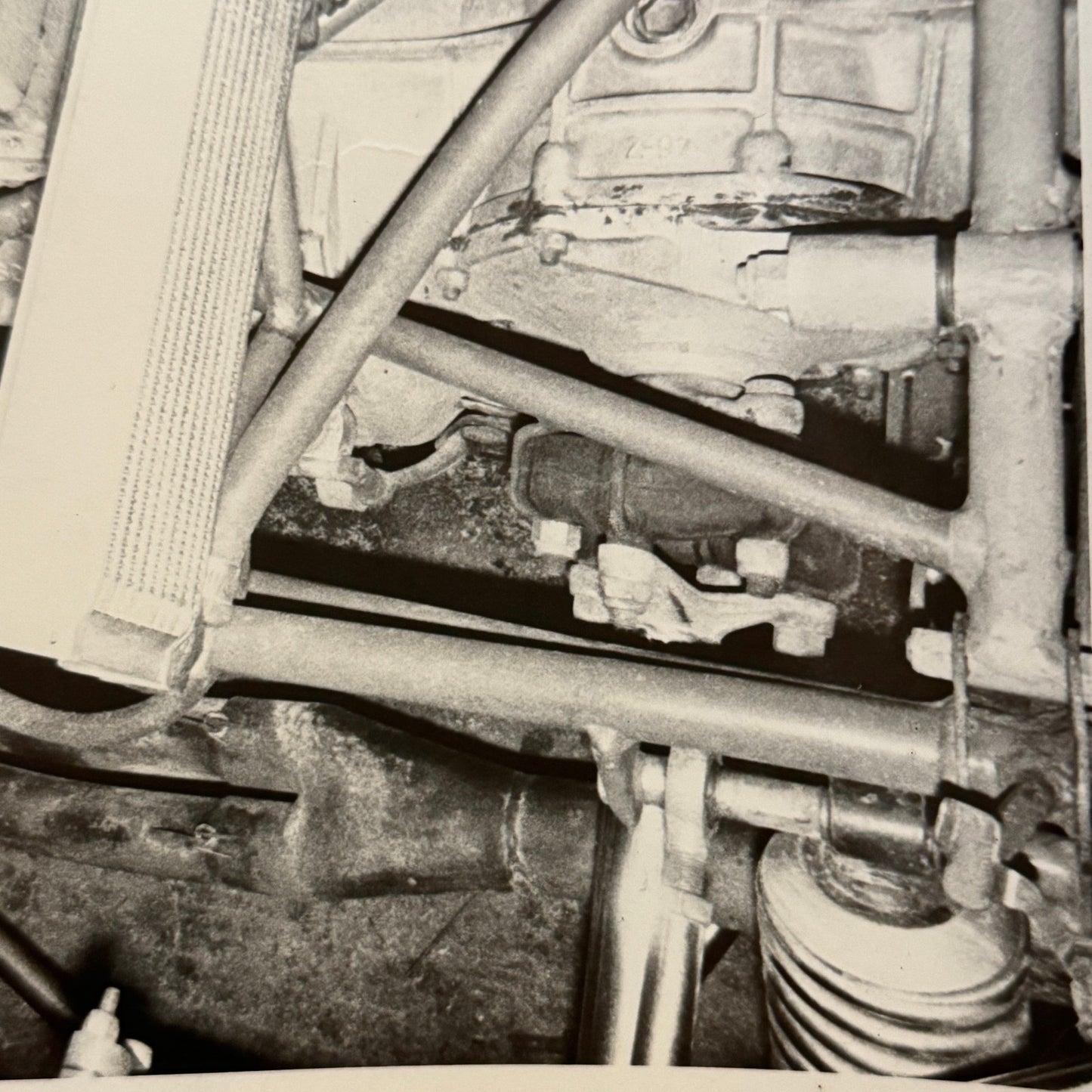 Vintage Car Racing Photo Photograph Print Engine Motor