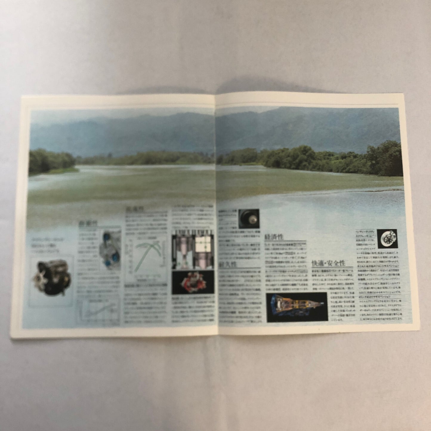 Toyota Crown Diesel Car Sales Brochure Catalog Vintage Japanese Text JDM Wagon +