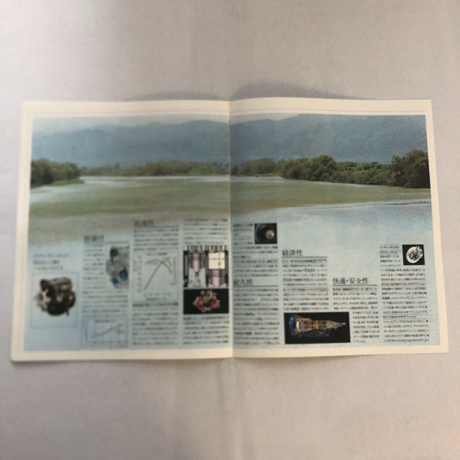 Toyota Crown Diesel Car Sales Brochure Catalog Vintage Japanese Text JDM Wagon +