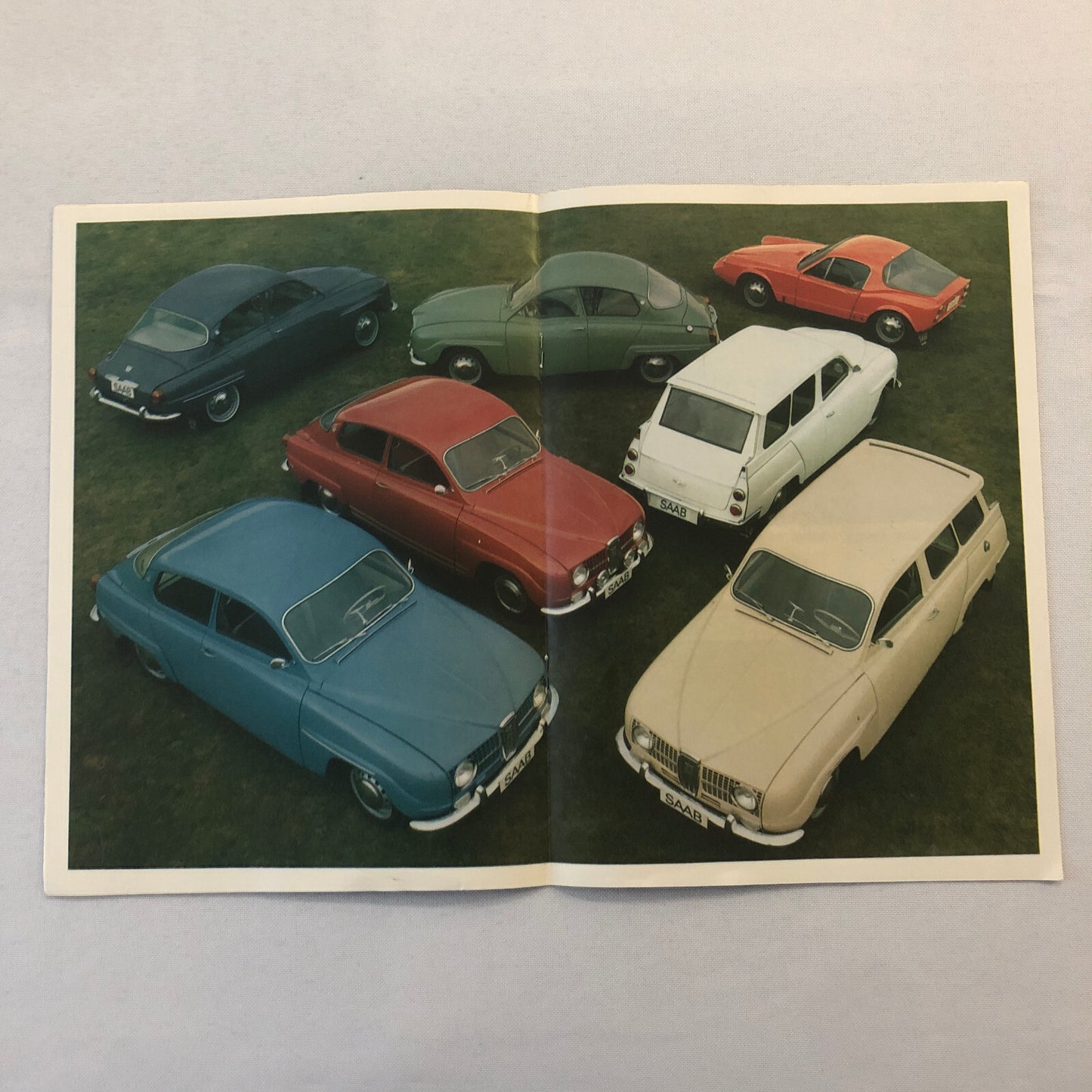 1967 Saab Sales Brochure Catalog Sedan Station Wagon Vintage Car