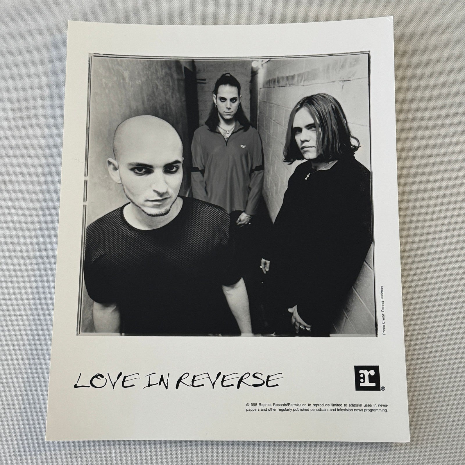 Love in Reverse Music Publicity Press Photo Photograph Band 1998